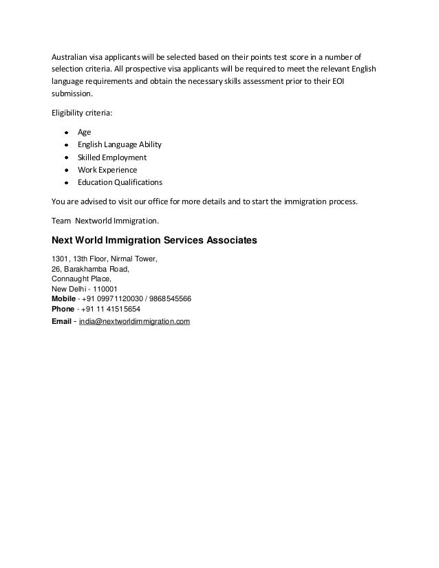 employment office in visa delhi Immigration Skilled Australia India Delhi