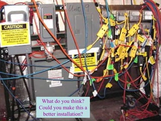 EFCOG Electrical Improvement
Project
Is it
Safe?
What do you think?
Could you make this a
better installation?
 