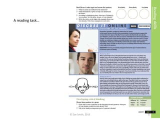 A reading task…
© Zoe Smith, 2013 17
 