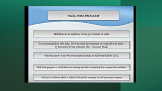 Skill india program ppt | PPTX