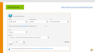 https://azure.microsoft.com/de-de/pricing/
 