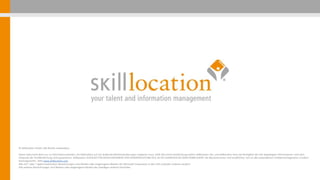 skilllocation Foliensatz zu Microsoft Azure