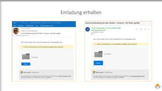 Einladung erhalten
 
