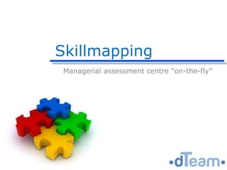 Skillmapping Managerial assessment centre “on-the-fly” 