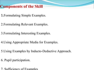 The Magic of Examples in Effective Teaching | PPT
