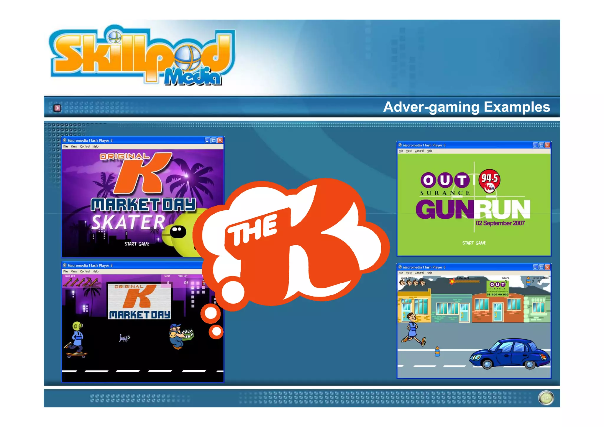 Adver-gaming Examples
 