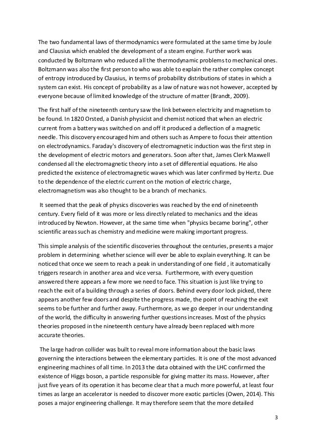 essay on scientific development