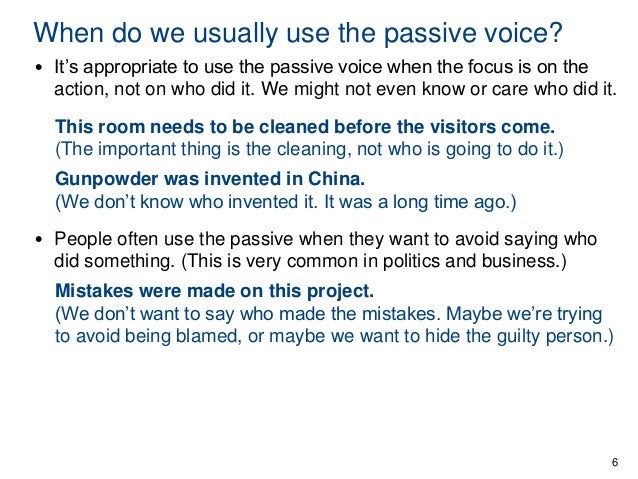 Skills 37 38 Passive Voice