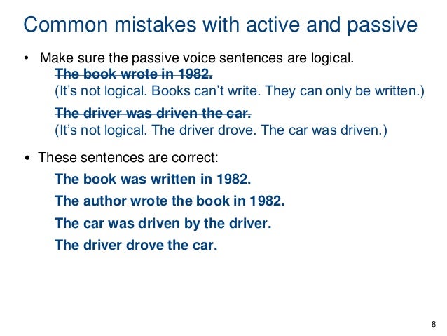 Skills 37 38 Passive Voice
