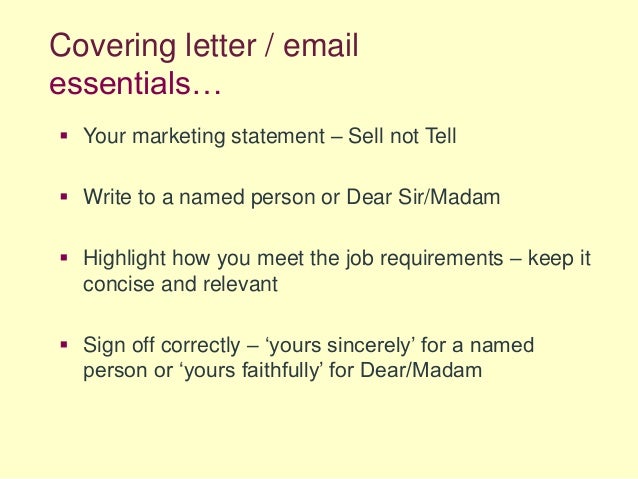 skills academy 2014 effective cv covering letters and application