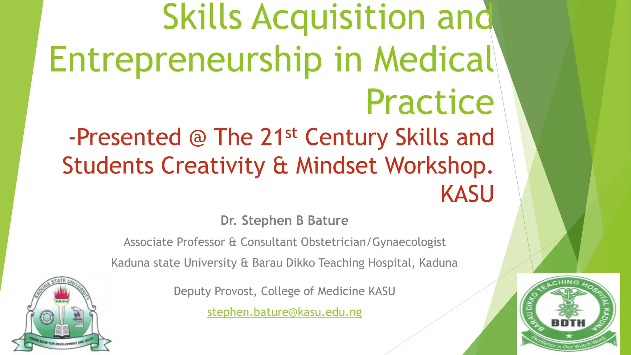 Skills Acquisition and Entrepreneurship in Medical Practice.pdf