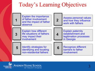 Skills and Strategies for Working with Fathers 2014 | PPT