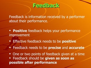 Precise Feedback Skills and techniques ppt | PPT