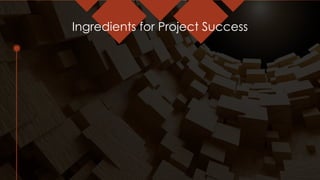 Skills and tools for project success