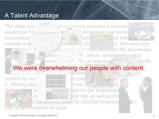 Skills at Scale: Personalized Learning at Accenture | PPTX