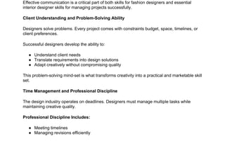 Skills Every Successful Fashion & Interior Designer must have.docx