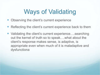 Skills for DBT Training In PHP and IOP Settings | PPTX