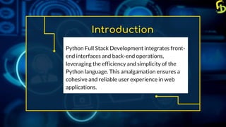 Skills for Python Full Stack Developer.pptx | Web Development | Internet