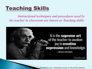 SKILLS IN CLASSROOM TEACHING | PPTX