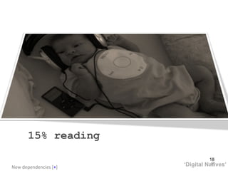 15% reading ‘ Digital Natives’ New dependencies [ + ] 