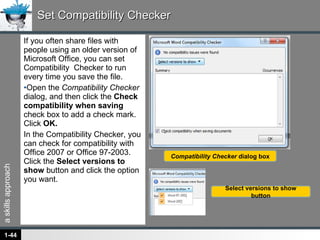 Compatibility Ran Ok PowerPoint for Introduction to Office 2010 | PPT