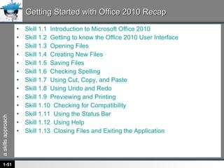 PowerPoint for Introduction to Office 2010 | PPT