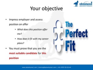 Candidate asks questions