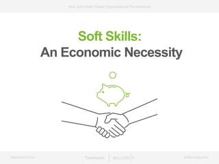 bamboohr.com skillsurvey.com
How Soft-Skills Power Organizational Performance
Soft Skills:
An Economic Necessity
 