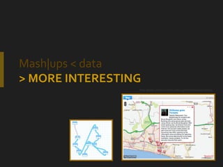 Mash|ups < data > MORE INTERESTING http://pipes.yahoo.com/bruceboughton/skillswapmashup 