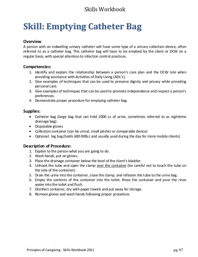 Skills workbook