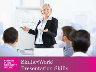 Skills@Work:
Presentation Skills
 
