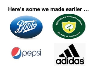 Here’s some we made earlier …
 