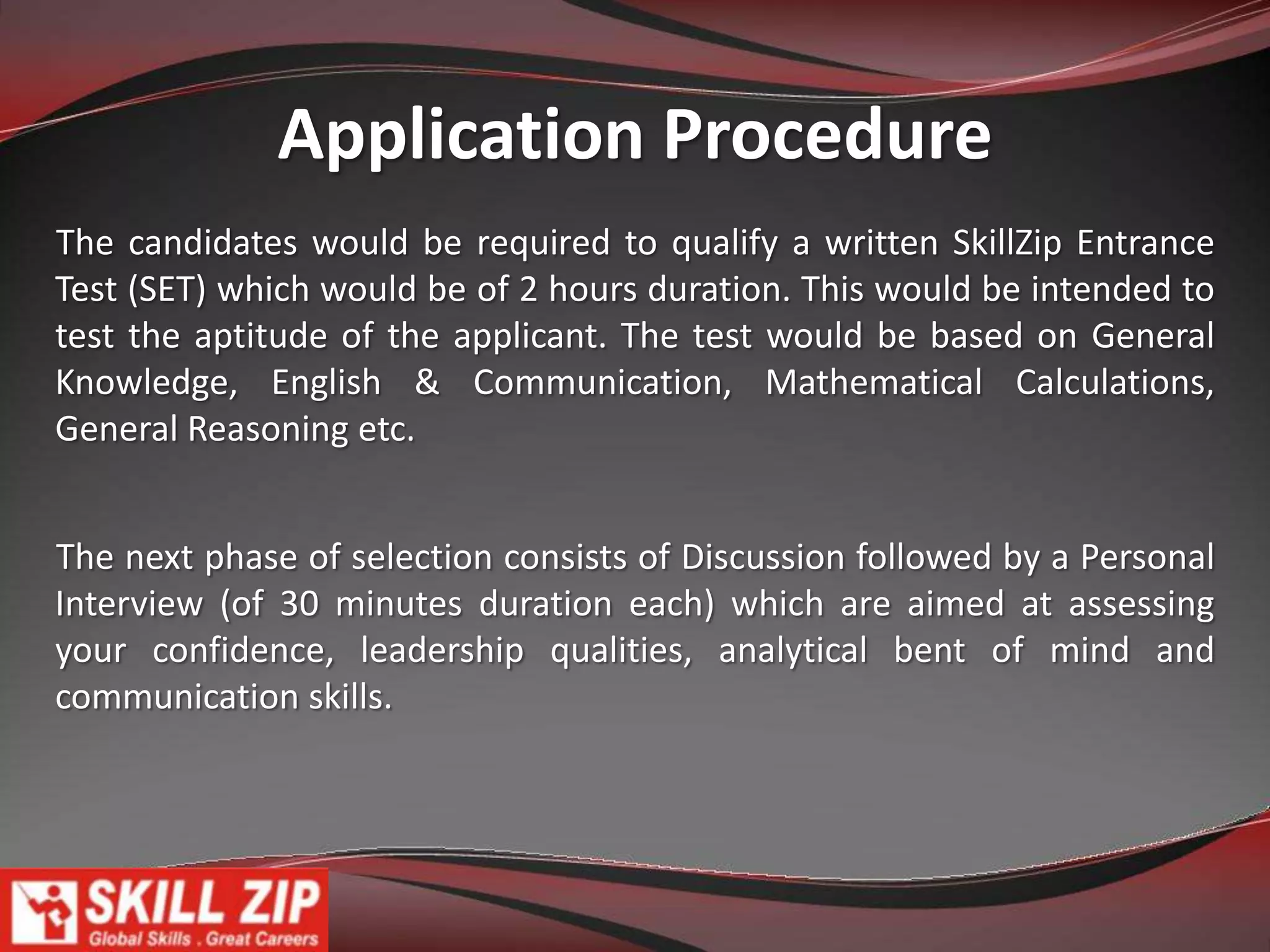 Program MethodologyJoin the program by submitting the application form with necessary fee and required documents. Receive STW Kit including Study Material, CD(s) and Assignments at your postal address. Self study through STW Kit. Participate in web portal activities on www.nstc.in and receive internet based support. Submit assignments/paper for Award of Certification. Receive a joint certification from "Nano Science and Technology Consortium & SkillZip" after submission of paper. Receive on going support from "Nano Science and Technology Consortium & SkillZip".