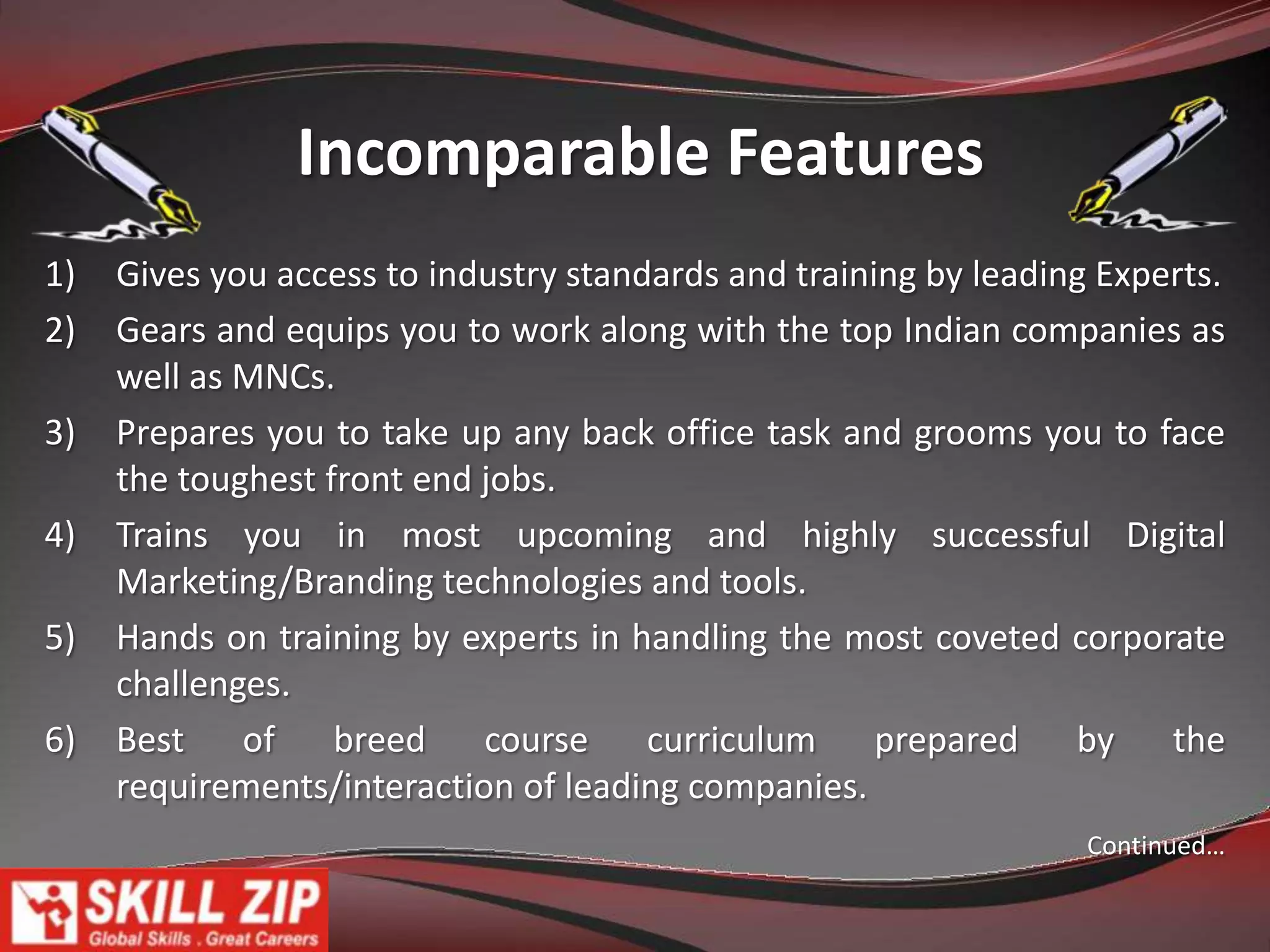 #1 Industry TrainersConsortium E-Learning Network Pvt. Ltd. (CELNET)250 corporate and institutional membersInternational-level Journals in various scientific domainsNewsletter, high-end publicationsE-learning course participants from 40 countriesCollaboration with International Corporate bodies and laboratoriesDivisions that specialize in Educational & Corporate Training, Life Sciences, Nanotechnology, Recruitment and IT