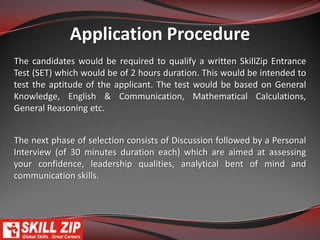 Program MethodologyJoin the program by submitting the application form with necessary fee and required documents. Receive STW Kit including Study Material, CD(s) and Assignments at your postal address. Self study through STW Kit. Participate in web portal activities on www.nstc.in and receive internet based support. Submit assignments/paper for Award of Certification. Receive a joint certification from "Nano Science and Technology Consortium & SkillZip" after submission of paper. Receive on going support from "Nano Science and Technology Consortium & SkillZip".