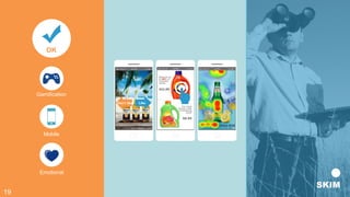 OK
Gamification
Mobile
Emotional
LikeDon’t like
19
 