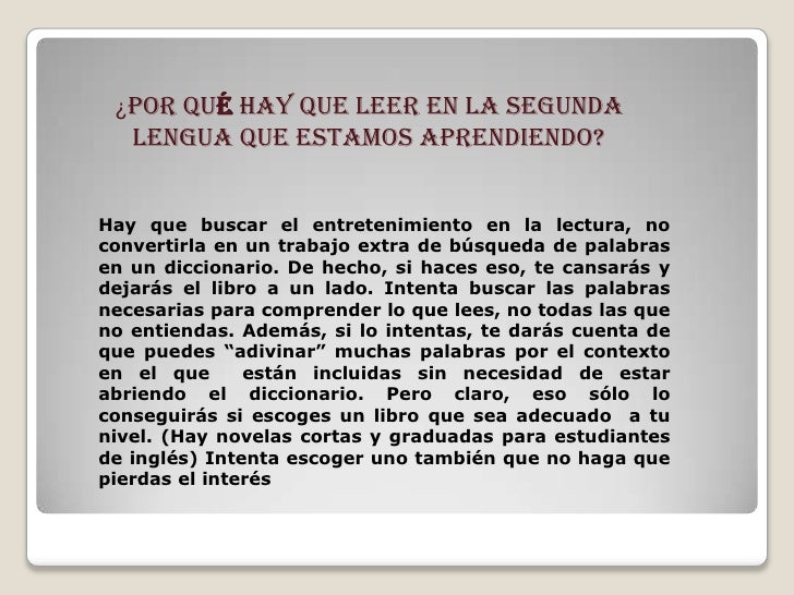 Skimming and scanning