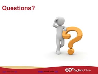 Questions?
Image shared under CC0 Image shared under CC0
 