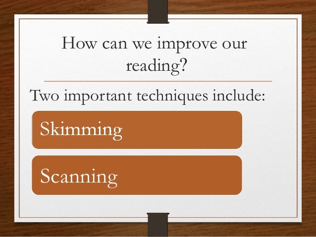 skimming scanning skimming scanning