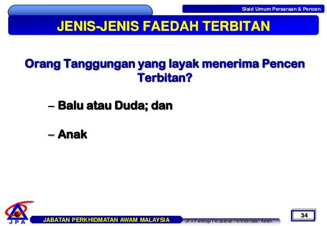 Skim Pencen Dan Faedah Persaraan