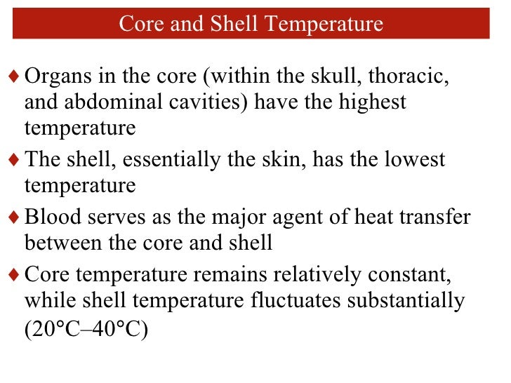 Skin and temperature