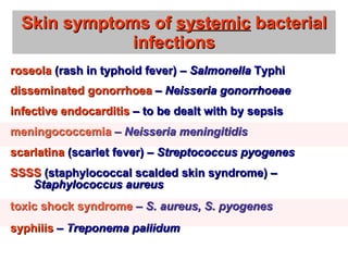 Sepcis Skin Rash Skin | PPT
