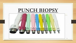 Punch Method SKIN BIOPSY PPT.pptx
