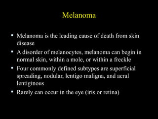 Early Detection of Melanoma and Other Skin Cancers | PPT