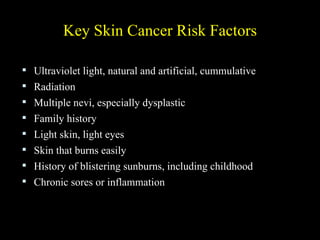 Skin Risk Early Detection of Melanoma and Other Skin Cancers | PPT