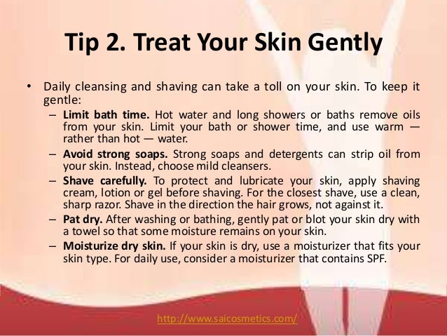 Tips For Healthy Skin