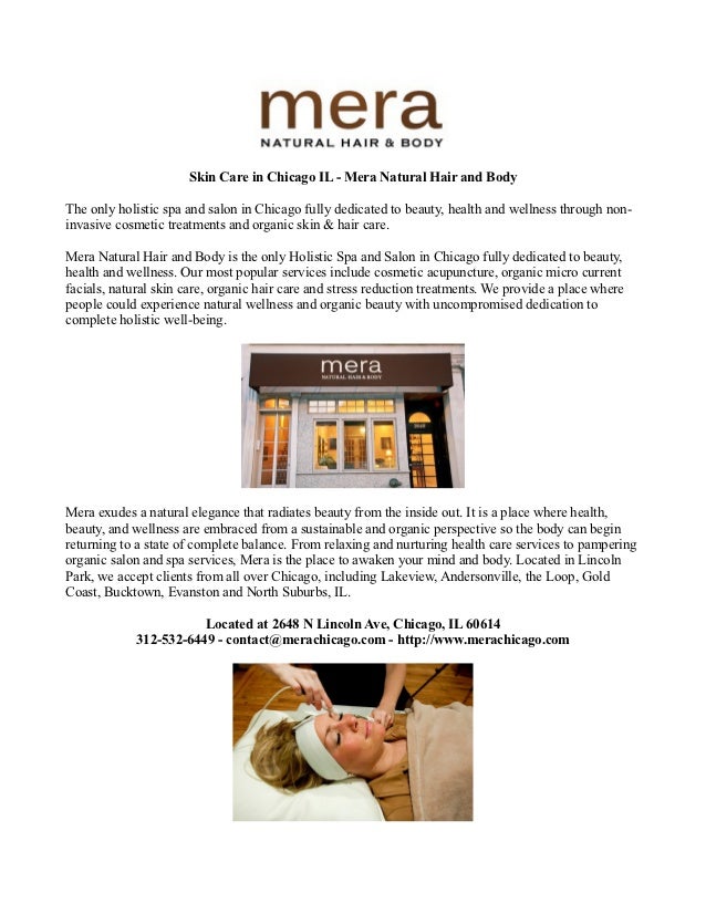Skin Care In Chicago Il Mera Natural Hair And Body