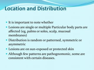 Scarf Distribution Rash SKIN CONDITION presentation for medical students.pptx