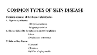 Skin Related common skin disorders by rustom raju,University of Rajshahi | PDF