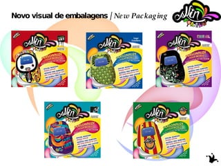 Novo visual de embalagens /  New Packaging 
